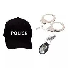 Kit Policial- Fbi- Swat - Adulto E Infantil P/ Festas