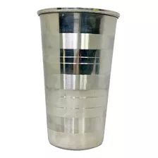 Jogo 6 Copos Inox Pequeno 250 Ml Para Creches Escolas