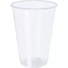 Vaso Plástico Descartable 500cc - Pack X100u Color Transp Color Transparente