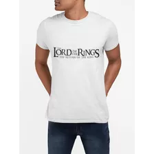 Polera The Lord Of The Rings Estampada Algodon