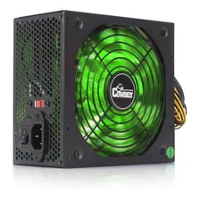 Fonte Atx 500w Real Silenciosa Pc Cpu Bivolt + Cabo De Força