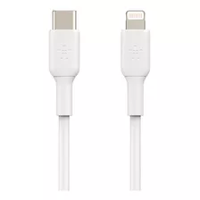 Cable De Carga Belkin Usb-c A Lightning White