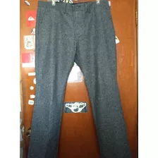 Pantalón Oldnavy 34x30 Lana Con Forro Slim Etroit 