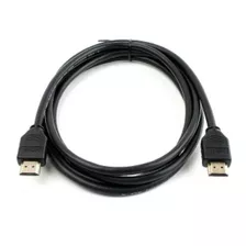 Cabo Hdmi 1.4 2m Tv 3d Led Lcd Ps3 Bluray Xbox Notebook 1080 Cor Preto