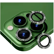 Kit 3x Película De Câmera Com Strass Para iPhone 14 Pro Max