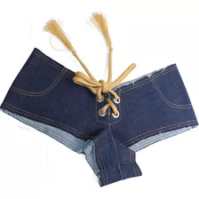 Micro Shorts Jeans Feminino Com Elastano Ropahrara 591