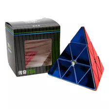 Cubo Rubik Shengshou Metallic Pyraminx De Colección