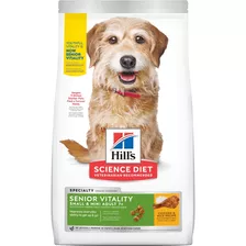 Hill's Sd Senior Vitality, Comida Para Perro Mini 7+, 5.7 Kg