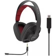 Koss Gmr-540-iso Usb Over-ear Gaming Headphones, Dos Cables 