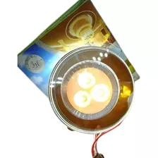 Ojo De Buey Luz Led Cristal Espejo 3w Elegante Decorativo