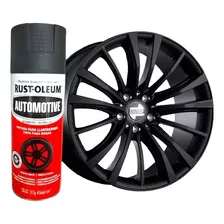 Pintura Automotriz Para Llantas Negro Mate Rust-oleum 408ml