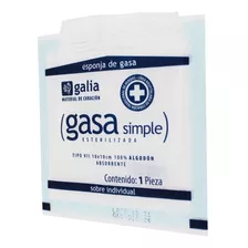 Gasa Estéril 10×10 Cm Caja Con 100 Piezas