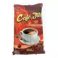 Café Filé Tradicional Torrado E Moído Pacote 500g Fab Em Ro