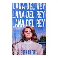 Frazada Suave Lana Del Rey Born To Die Individual Cantante 