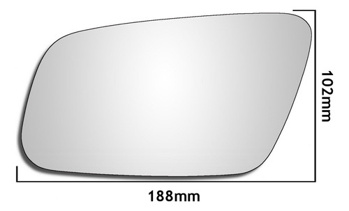 Luna Espejo Lateral Derecho Compatible Audi A8 1999-2003 Foto 2