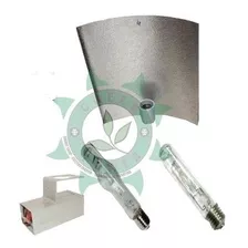 Kit Iluminação 250w Lâmpada Refletor Asa Reator Cultivo Grow