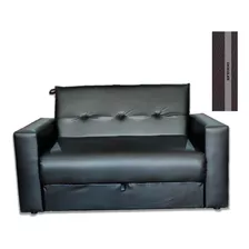 Sillon Ecocuero 3 Cuerpos 2 Plazas Cama