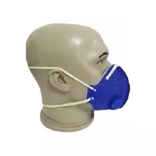 Máscara Respiratória Pro Safety C/ Válvula Pff2 - Kit C/ 05