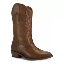 Botas Vaqueras Puntiagudas Texanas Modernas Fashion Bvf21