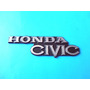 Emblema Trasero Honda Civic Original Usado