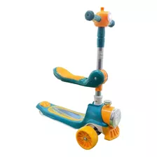 Patineta Scooter Niño 2 En 1 Con Silla Tipo Tren 1-7 Años 