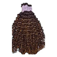 Cabelo Humano Cacheado Iluminado / Ombre Hair 150g 55cm 