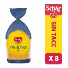 Pan Schär Tradicional Sin Tacc Caja Cerrada X 8 Unidades