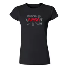 Playera Mujer Nasa Espacio