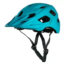 Capacete Bike Enduro Damatta Cor Turquesa Tamanho M