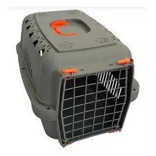 Caixa Transporte Durapets Neon Porta Aço Cães E Gatos Nº3 Cor Joy Laranja