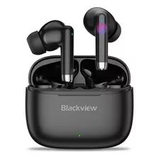 Auriculares Inalámbricos Blackview Airbuds4 Bluetooth Nc Color Negro Color De La Luz Azul