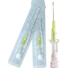 Cateter Intravenoso Abocath Jelco 24g Amarelo Cx C/50un