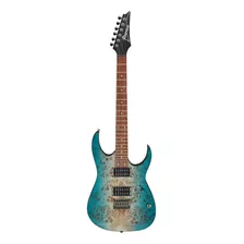 Guitarra Ibanez Rg421pb Caribbean Shoreline Flat Regulada