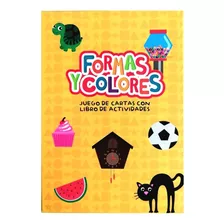 Juego De 50 Cartas + Libro De Actividades Formas Y Colores