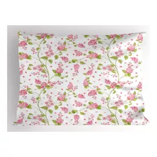 Ambesonne Funda De Almohada Shabby Flora, Flores De La Natur