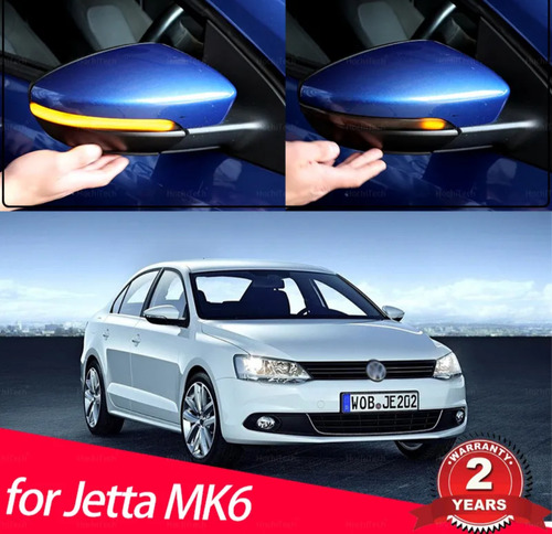 Direccional Secuencial Led Humo Vw Jetta Mk6 C/envo  Foto 2