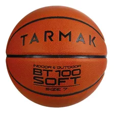 Bola De Basquete Bt100 Soft T7 Cor Marrom