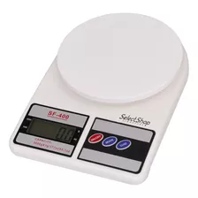 Báscula Cocina Digital Gramera Alimentos Alta Precisión 5kg Color Blanco