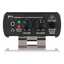 Powerplay Behringer Pré-amplificador P-1 Para Fone De Ouvido