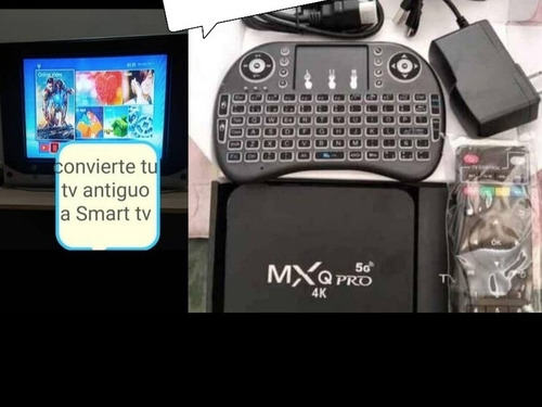Tv Box 2021 Mxqpro 4k  Combo Completo Nuevo