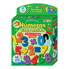 Numeros De Goma Eva Con Iman Kreker X 42 Piezas