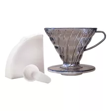 Coador Café Pour Over Extratto V60-02 Médio Tipo Hario V60