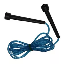 Lazo Para Saltar Silicona Ejercicio Cardio 5mm Azul Fitness