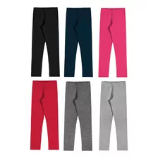 Kit 3 Calça Legging Cotton Infantil 1 Ao 16 Elian Oferta