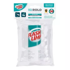 Kit 2 Refil Rolo Adesivo Flash Limp 30 Folhas Cada Original