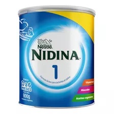 Leche De Fórmula En Polvo Nestlé Nidina 1 800g - 0 A 6 Meses