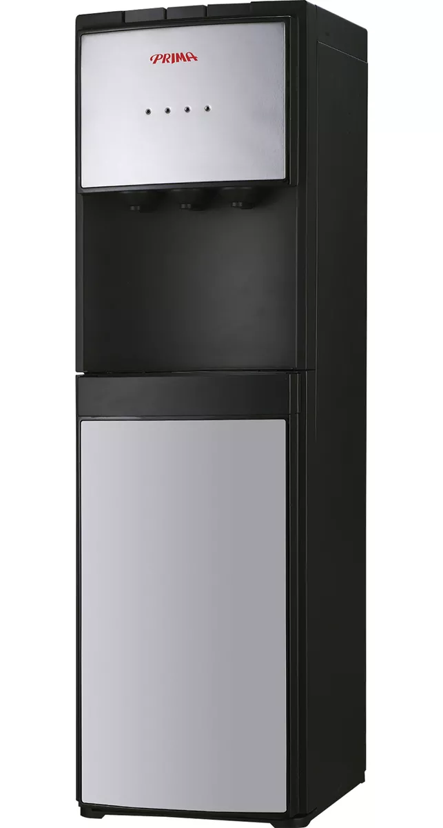 Dispensador De Agua Prima 500w 3 Temperaturas Negro L/led