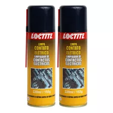 Kit 2 Unidades Limpa Contato Elétrico 220ml Loctite Original