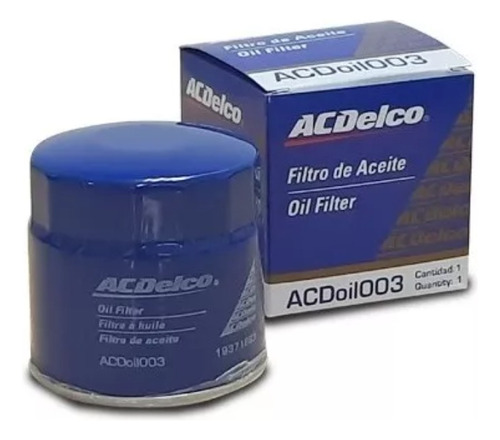 Filtro Aceite Chevrolet Aveo 1.4 2008-2016 Foto 2