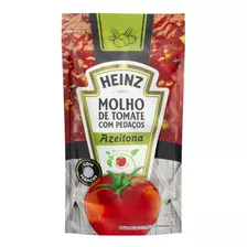 Molho De Tomate Azeitona Heinz Pouch 300g